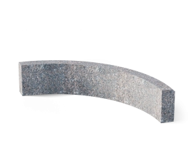 Радиусный бордюр ГП-5 R для пешеходных зон (L*80*200), м/р: Камбулатовское